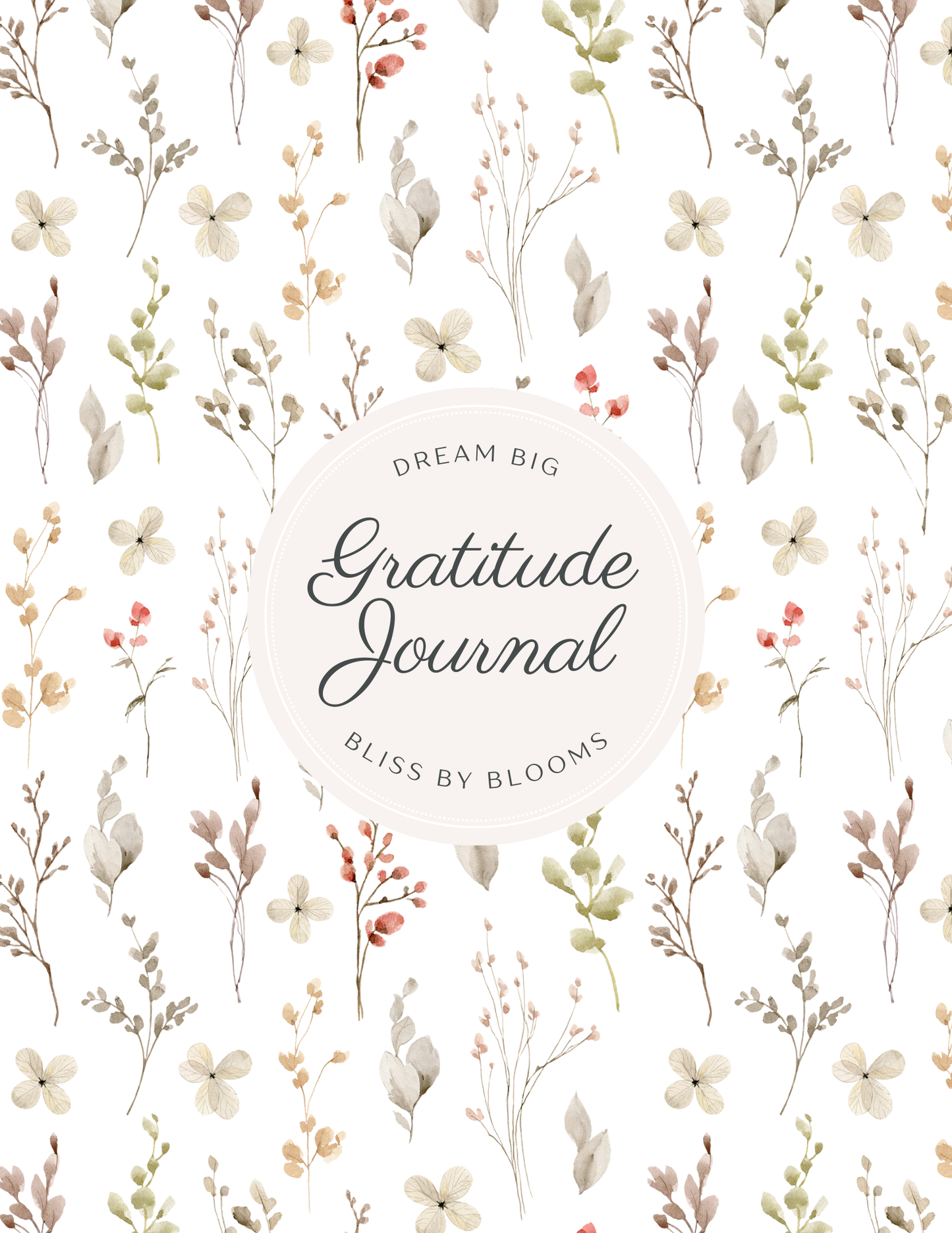 Bliss By Blooms Gratitude Journal
